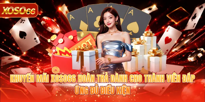 Khuyến Mãi XOSO66 1 Khuyến mãi XOSO66 hoàn trả dành cho thành viên đáp ứng đủ điều kiện